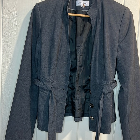 Calvin Klein Jackets & Blazers - Elegant navy blue Calvin Klein blazer - excellent condition
